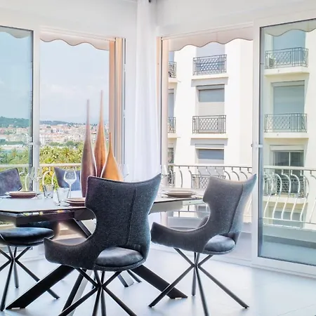 Sea View&roof Terrace Access 2min Walk From Croisette